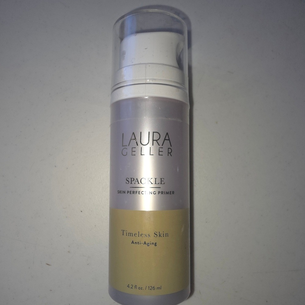 Laura Geller Spackle Skin Perfecting Primer Timeless Skin Anti-Aging 4.2oz 126ml